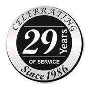Over 20 Years of Service!